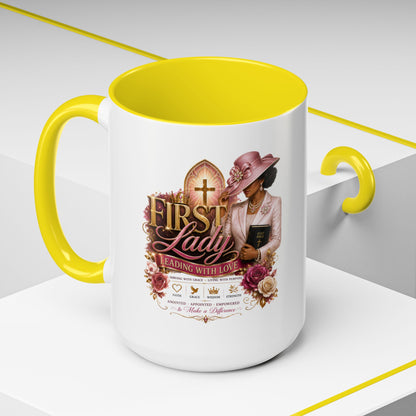 First Lady Church Coffee Mug — Inspirational Faith & Sunday Best Design