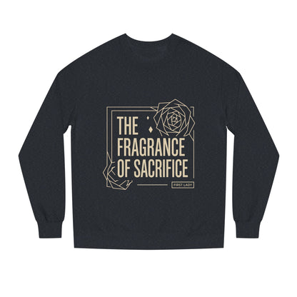 The Fragrance of Sacrifice Sweatshirt — Floral Graphic Crewneck