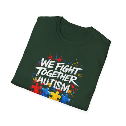 We Fight Together Autism T-Shirt