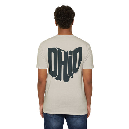 Ohio State Outline T-Shirt — Bold Retro OHIO Graphic Tee