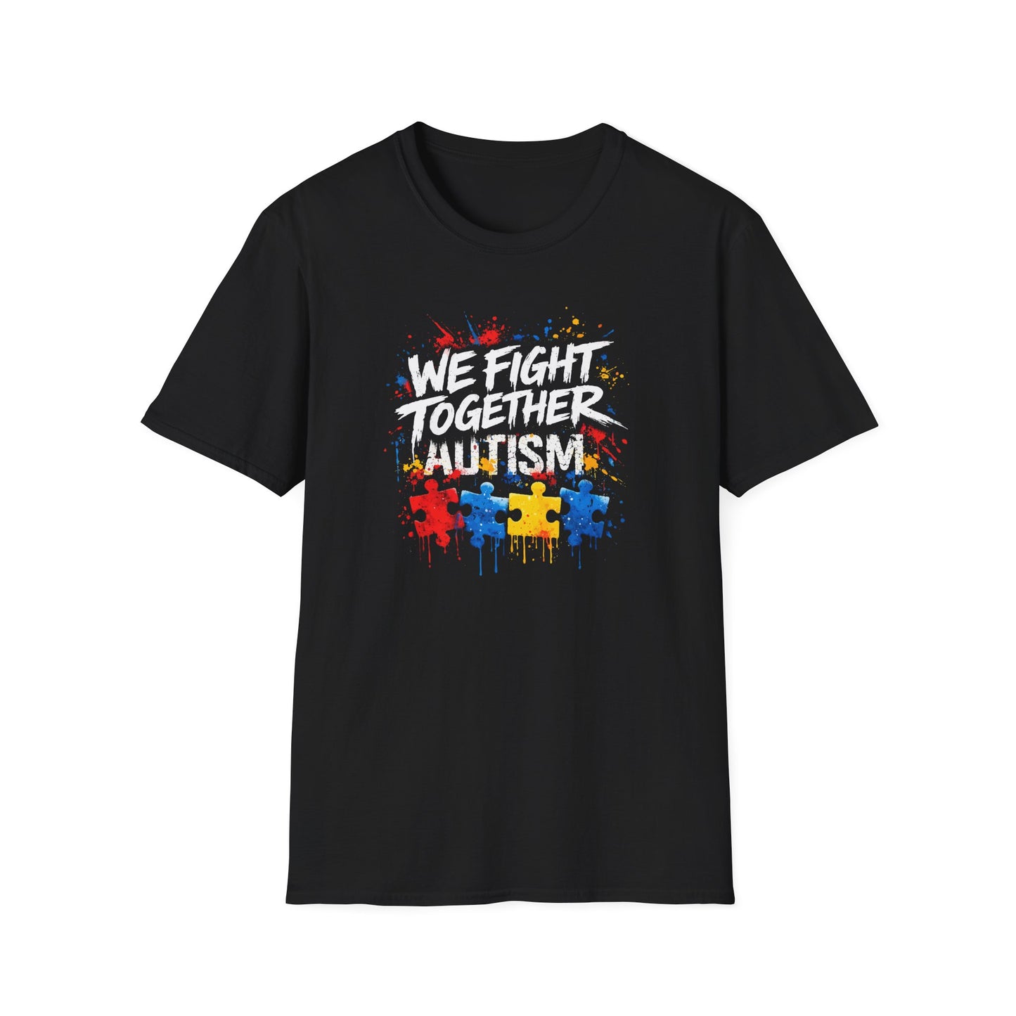 We Fight Together Autism T-Shirt
