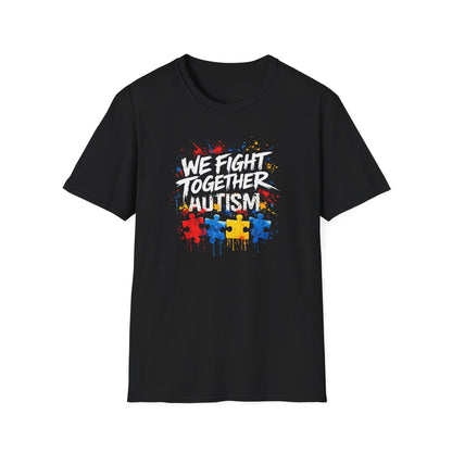 We Fight Together Autism T-Shirt