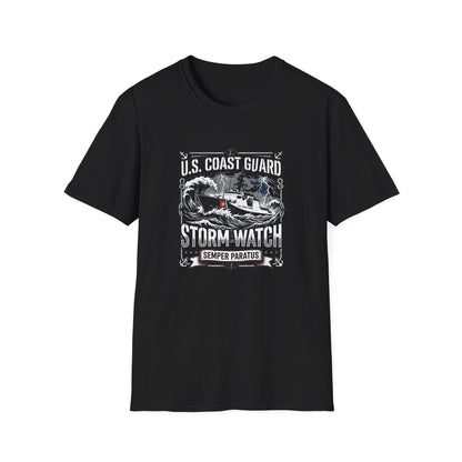 U.S. Coast Guard  Storm Watch Semper Paratus T-Shirt