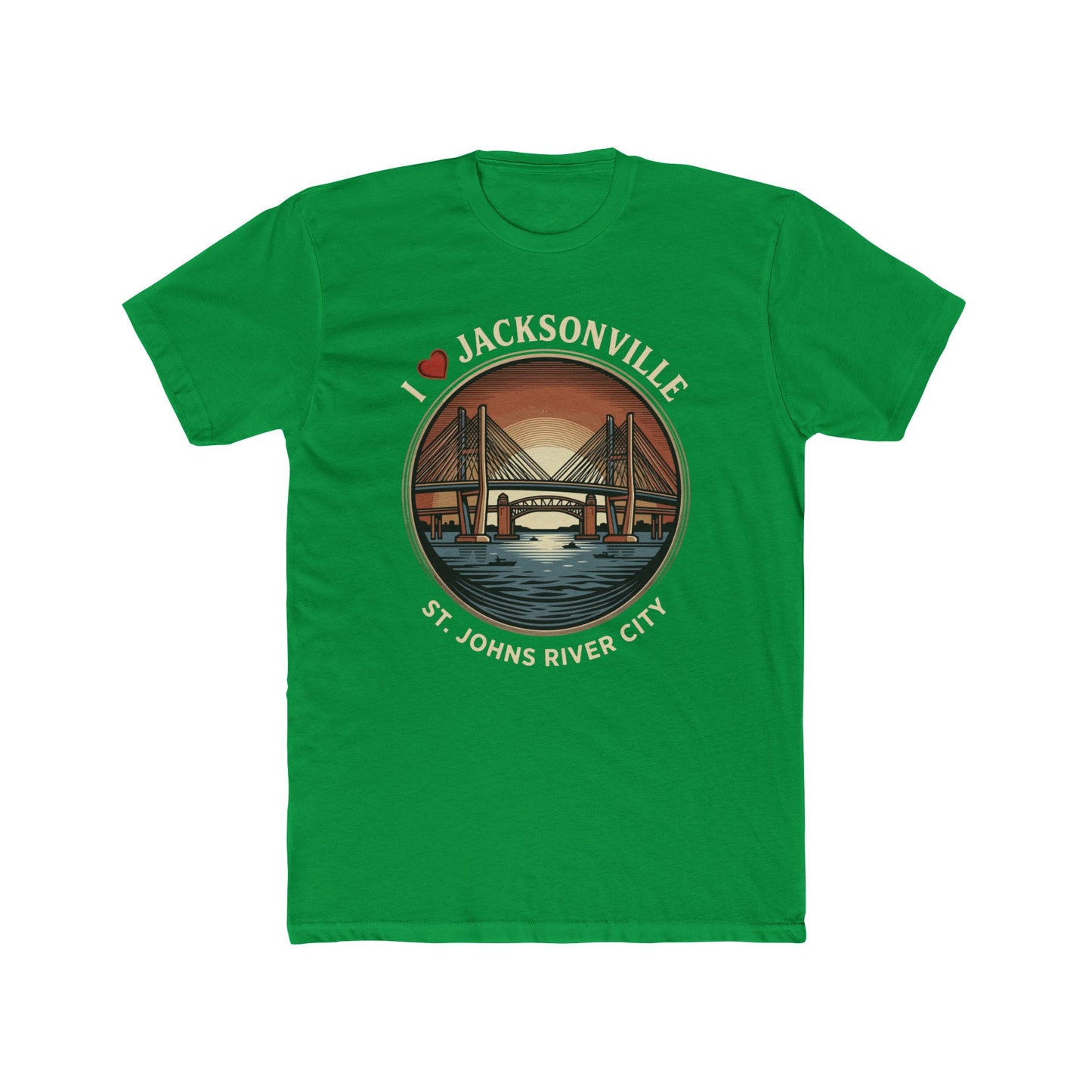 Jacksonville St. Johns River City Tee — I  Jacksonville Graphic T-Shirt