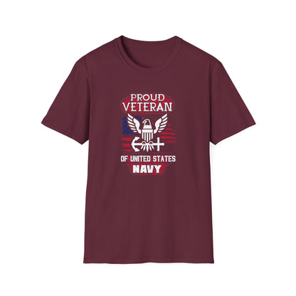 Proud Veteran of United States Navy T-Shirt