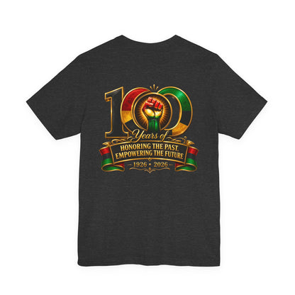 100 Years Anniversary Tee — "Honoring the Past, Empowering the Future" Centennial T-Shirt (1926–2026)