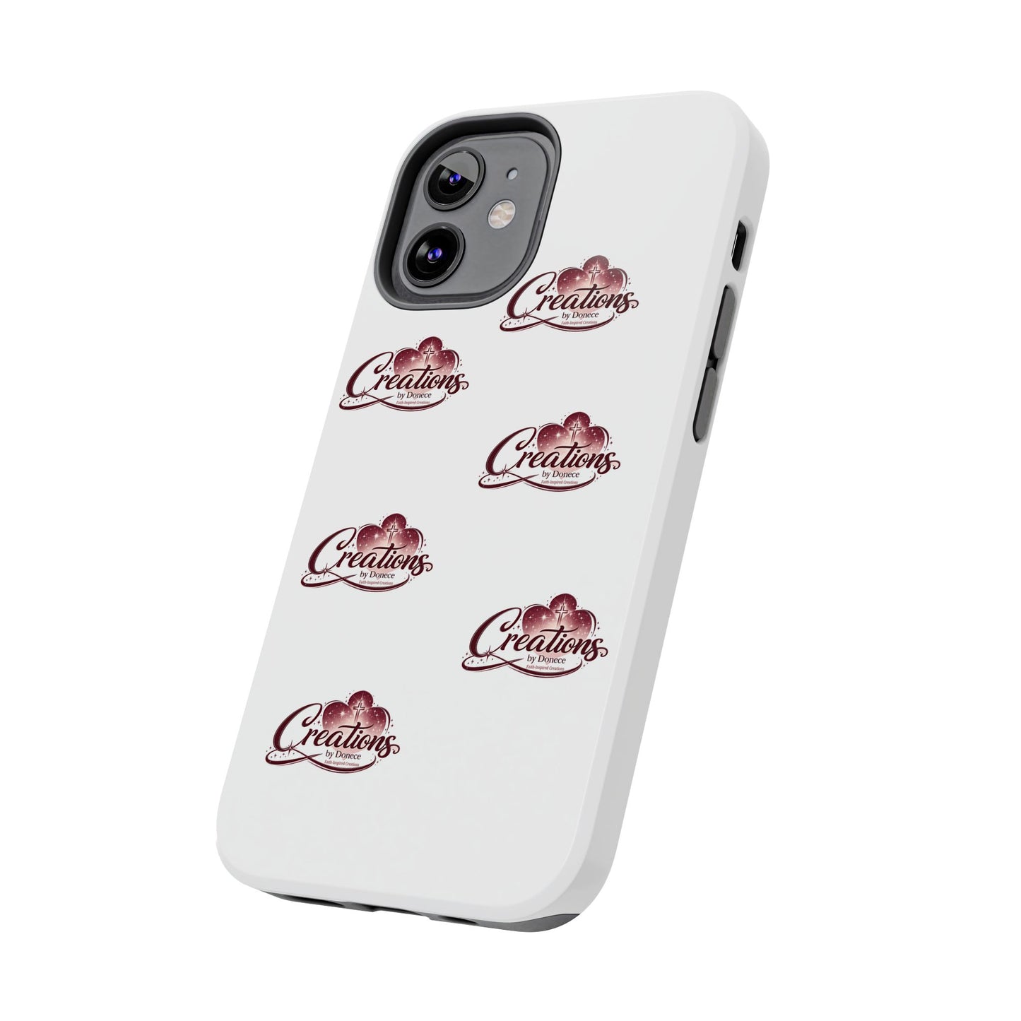 Logo Pattern Tough Phone Case — Creations Repeat Design