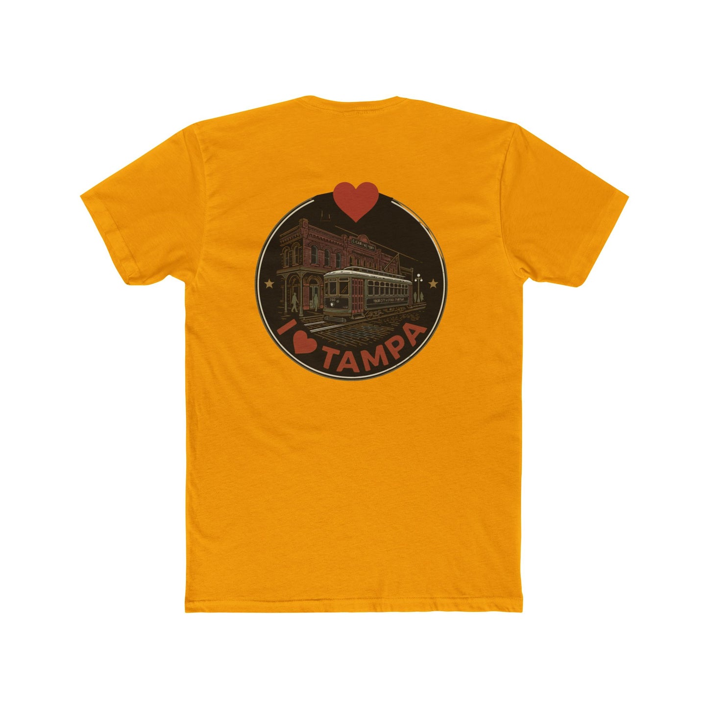 I Heart Tampa Streetcar T-Shirt — Retro Tampa Vintage City Tee