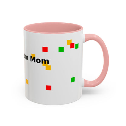 Autism Proud Mom Accent Coffee Mug – 11/15oz Color Accent