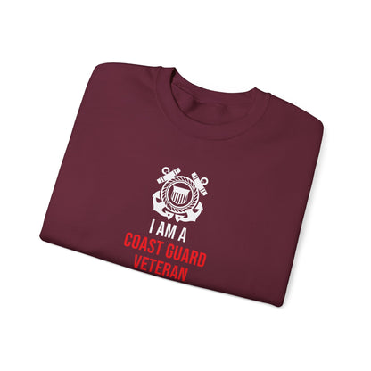 I Am A Coast Guard Veteran Like My Father Before Me Sweatshirt