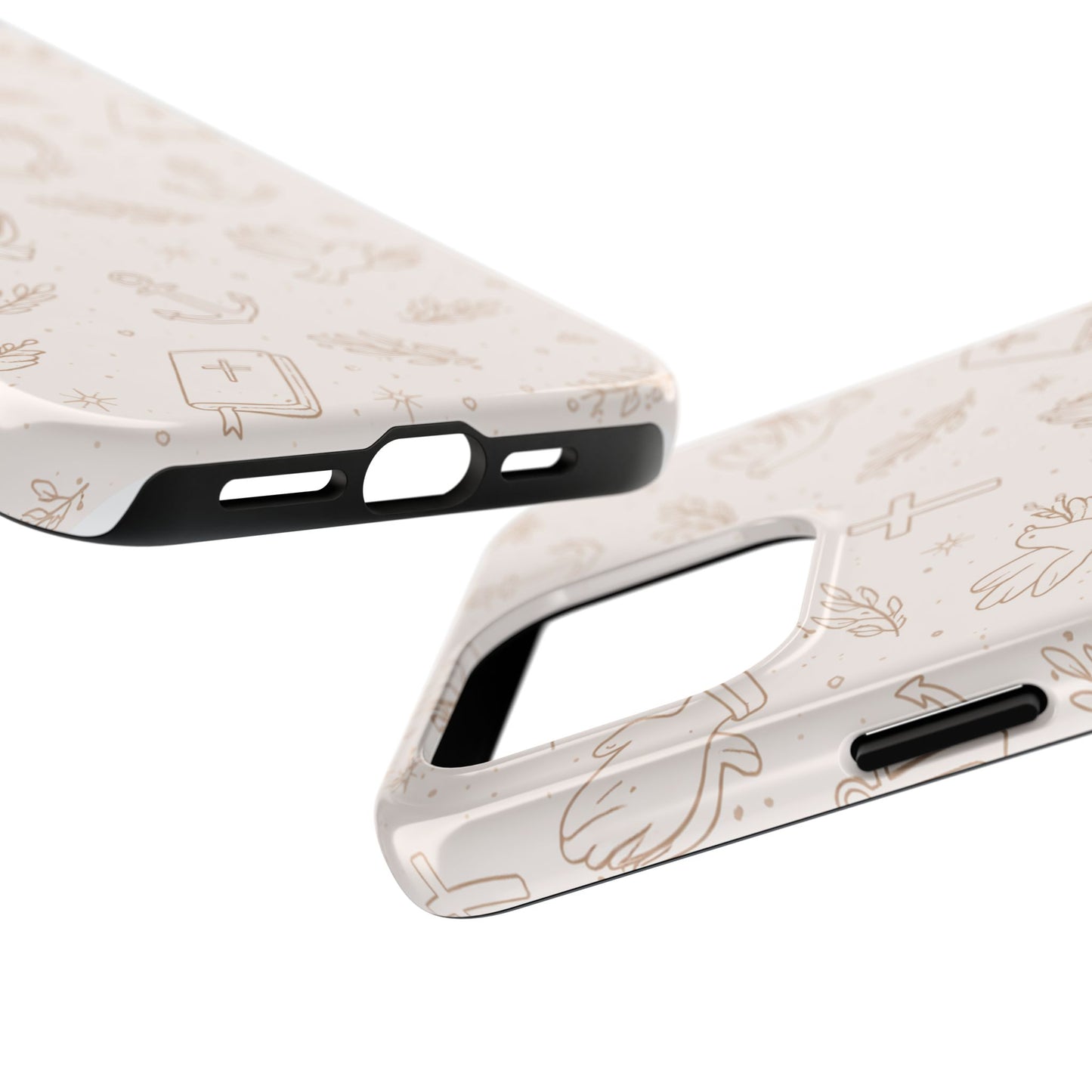 Symbols of Grace Phone Case | Christian Floral iPhone Case