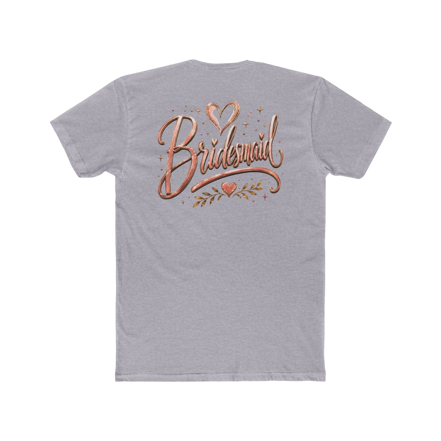 Bridesmaid Rose Gold Script T-Shirt