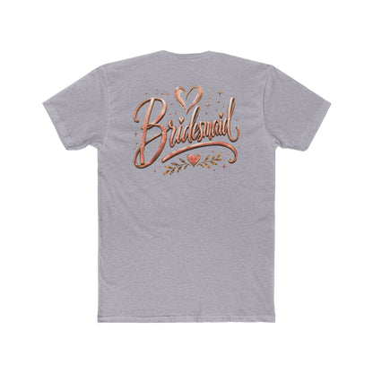 Bridesmaid Rose Gold Script T-Shirt