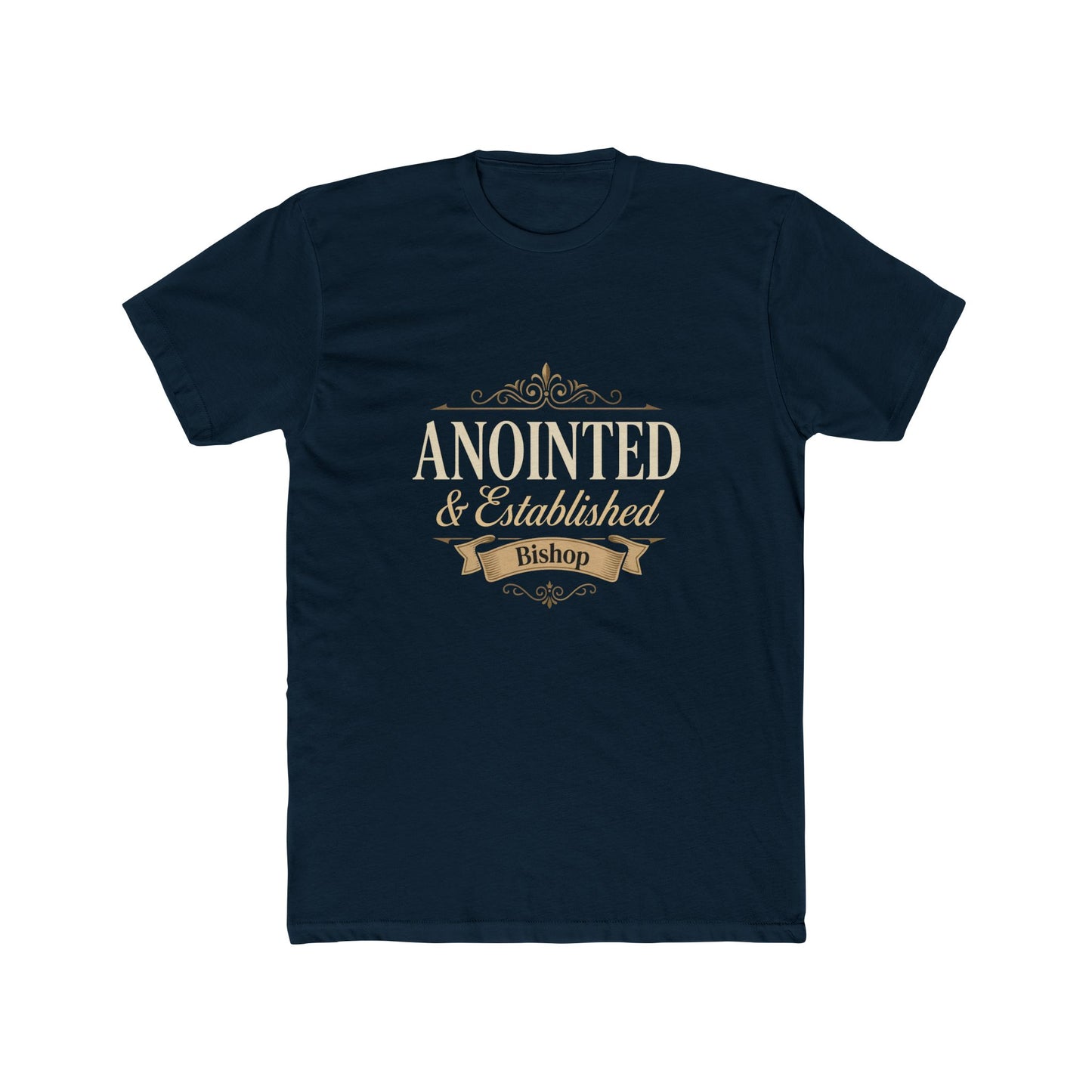 Anointed & Established Bishop T-Shirt — Christian Ministry Tee