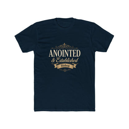 Anointed & Established Bishop T-Shirt — Christian Ministry Tee