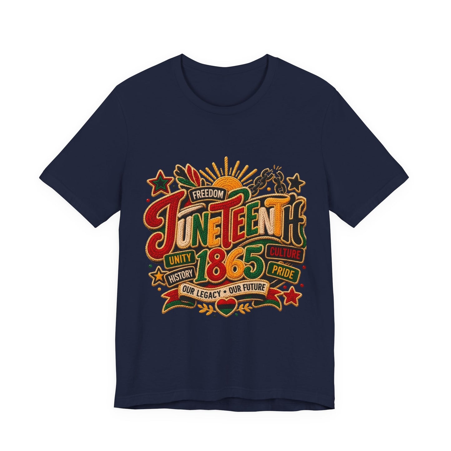 Juneteenth 1865 Celebration T-Shirt — Freedom, Unity & Pride Tee
