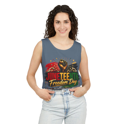 Juneteenth Freedom Day Tank Top — Celebrating Freedom Graphic