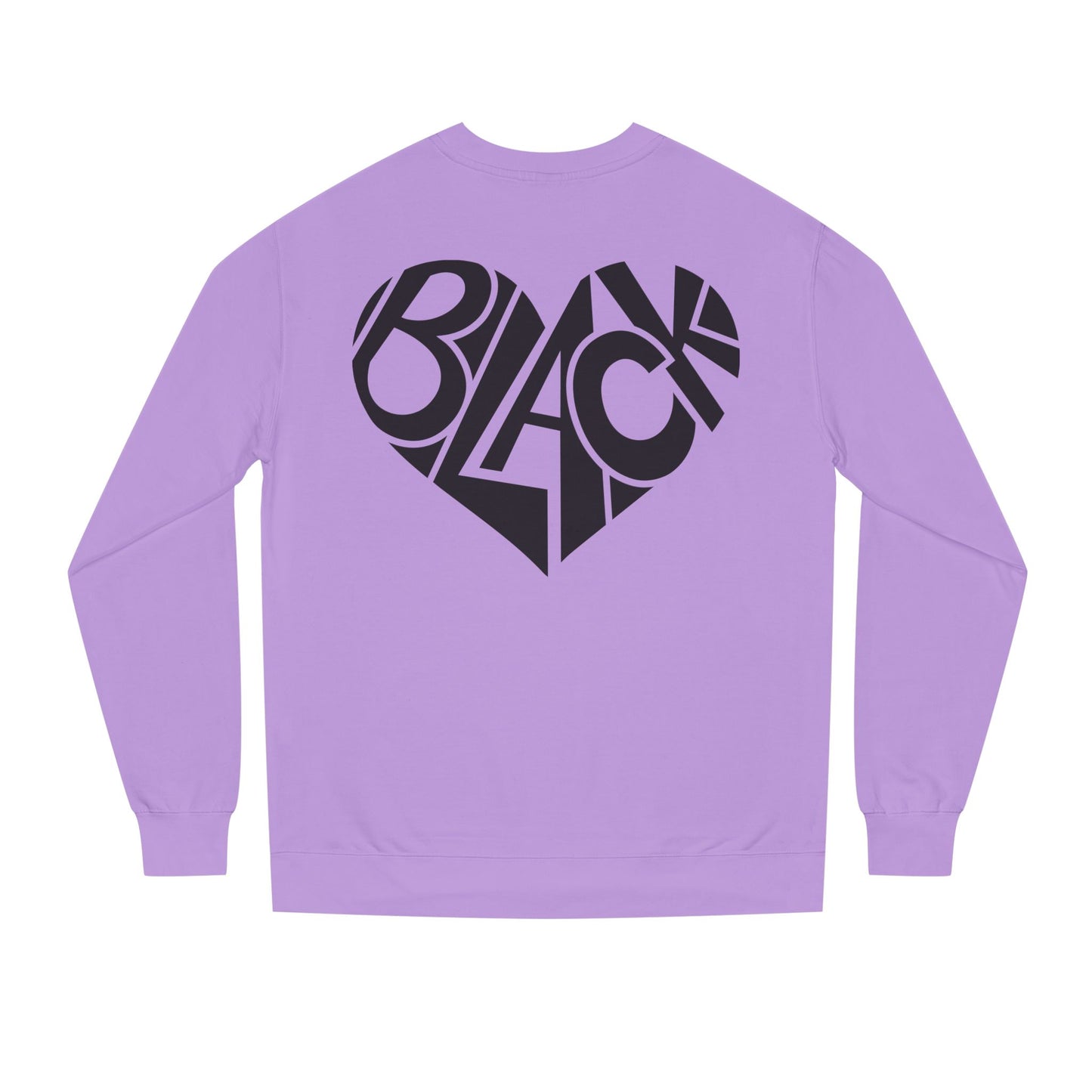 Black Heart Crewneck Sweatshirt