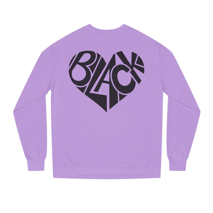 Black Heart Crewneck Sweatshirt