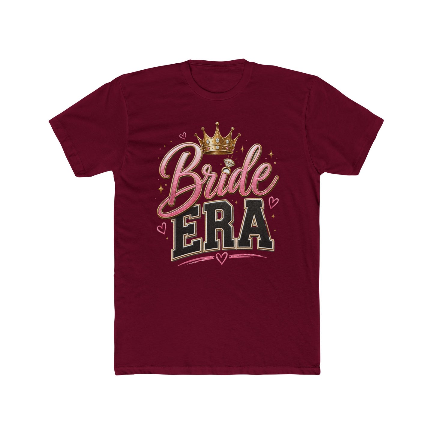 Bride Era T-Shirt — Bridal Party Bachelorette Tee with Crown Design