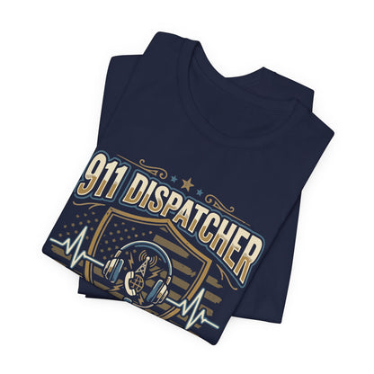 911 Dispatcher T‑Shirt — "We Are the Voice in the Dark" Emergency Responder Tee