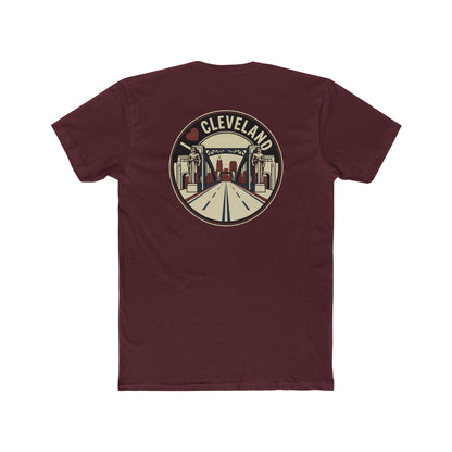 Cleveland Retro Cityscape Tee — I  Cleveland Graphic T‑Shirt
