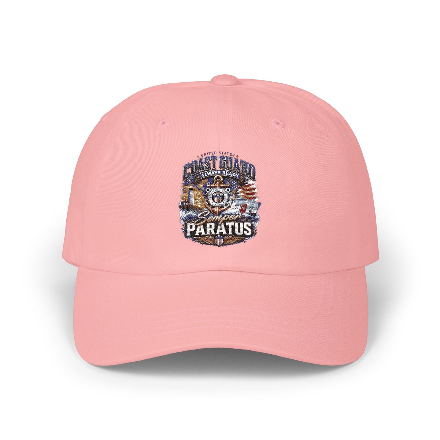 Coast Guard Paratus Embroidered Dad Cap