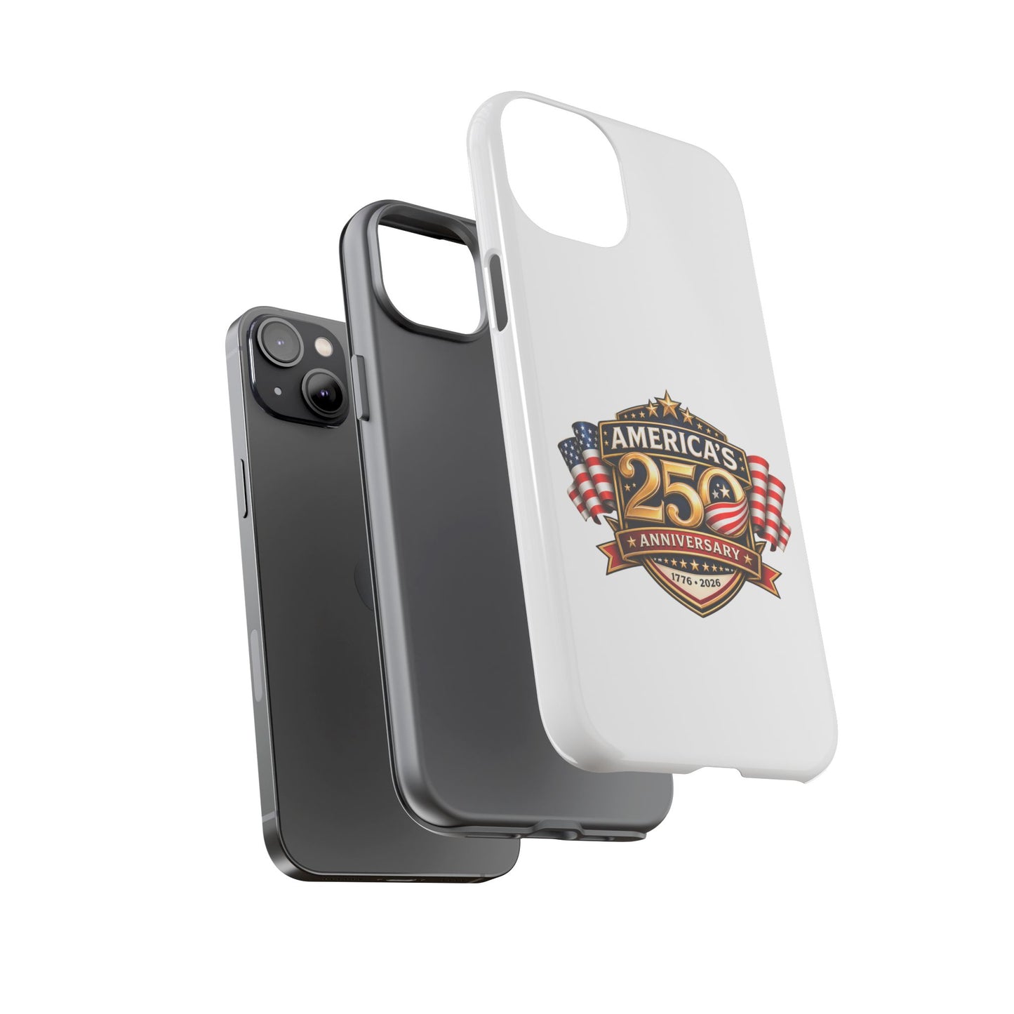 25th Anniversary Patriotic Phone Case — America’s Celebration Design