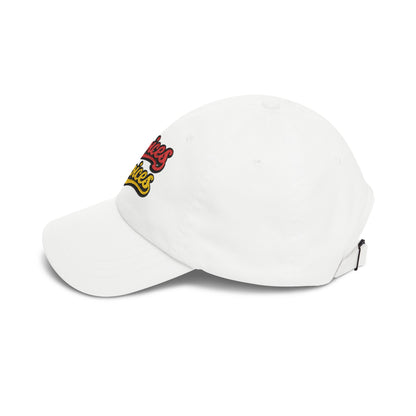 Choices Choices Dad Cap – Retro Script Embroidered Baseball Hat