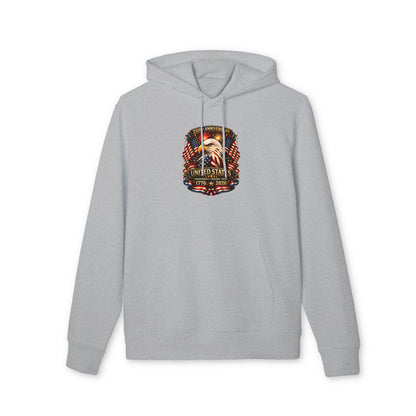 Patriotic Eagle Hoodie — United States 1776–2026 Flag Design