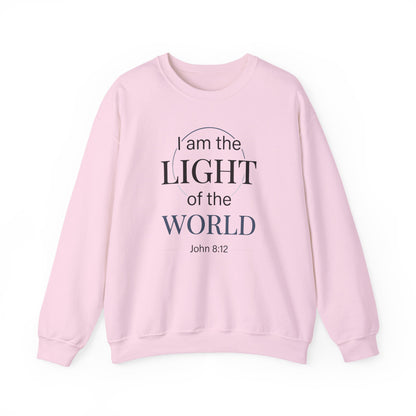I Am the Light of the World -John 8:12  Sweatshirt