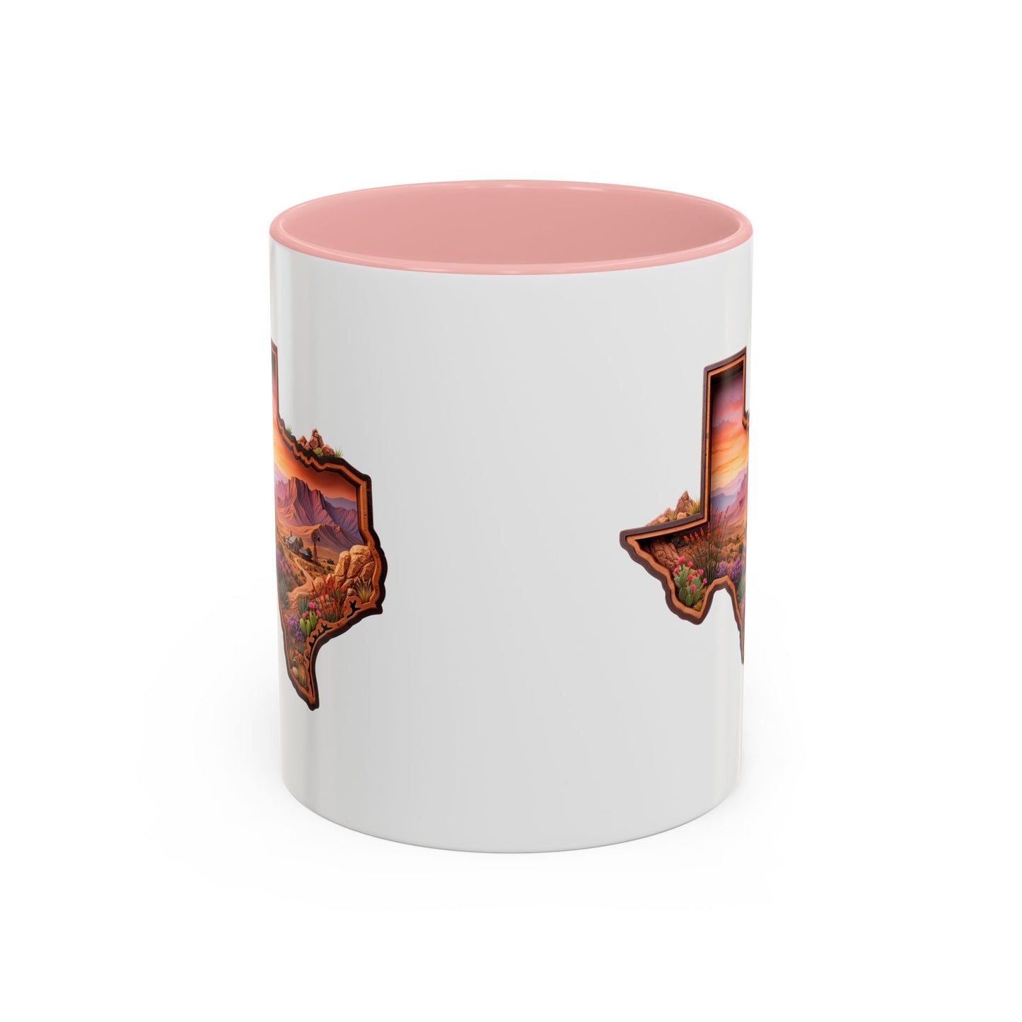 Texas Sunset Accent Coffee Mug – Scenic Lone Star State Landscape (11/15oz)