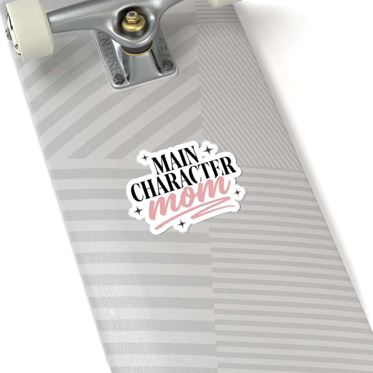 Main Character Mom Sticker | minimalist mom life, streetwear mom