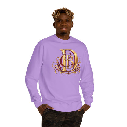 Monogram D Gold Ornate Crewneck Sweatshirt