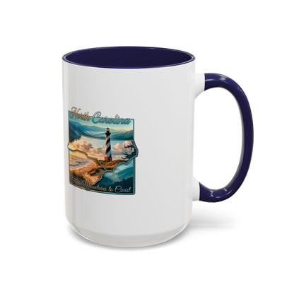 Coastal Lighthouse Coffee Mug – From Mountains to Coast Accent Mug