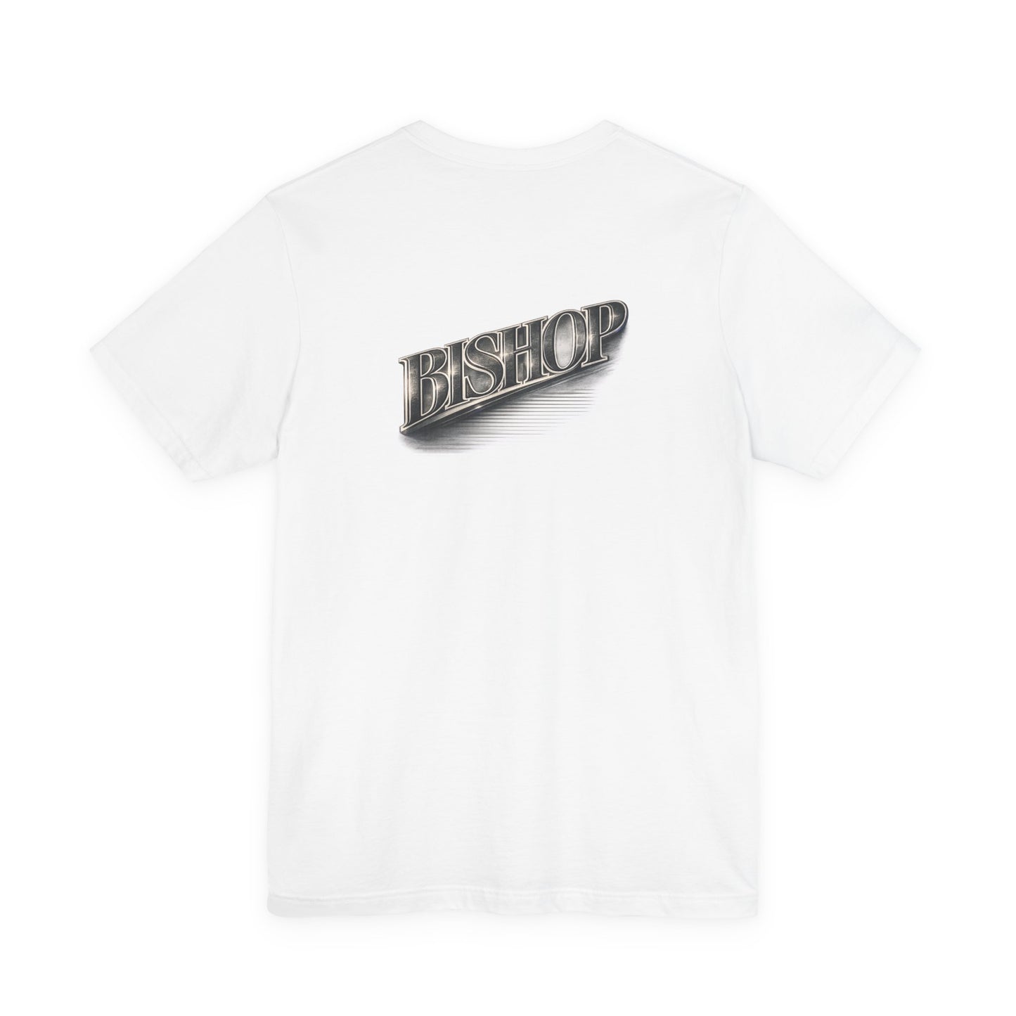 Bishop Retro Chrome Logo T‑Shirt