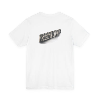 Bishop Retro Chrome Logo T‑Shirt