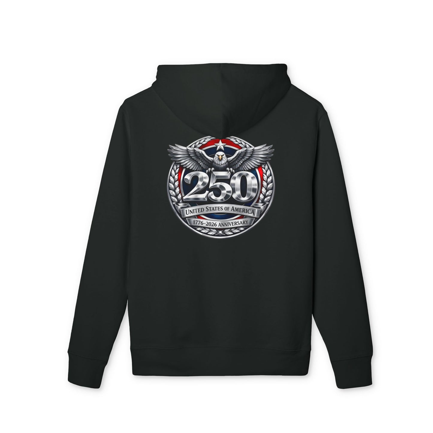 250 Cruiser Hoodie — Vintage American Motorcycle Emblem Pullover