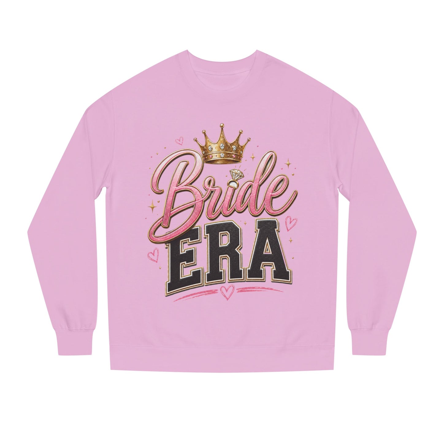 Bride Era Sweatshirt — Bachelorette Crewneck with Crown Graphic