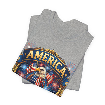 America 250th Anniversary T-Shirt — 1776–2026 Patriotic Eagle Tee