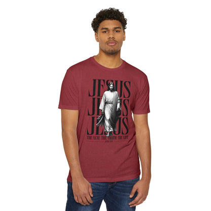 Jesus Graphic T‑Shirt — The Way The Truth The Life Faith Tee