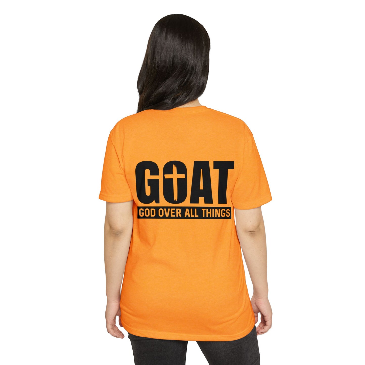 GOAT 'God Over All Things' T-Shirt - Christian Faith Tee