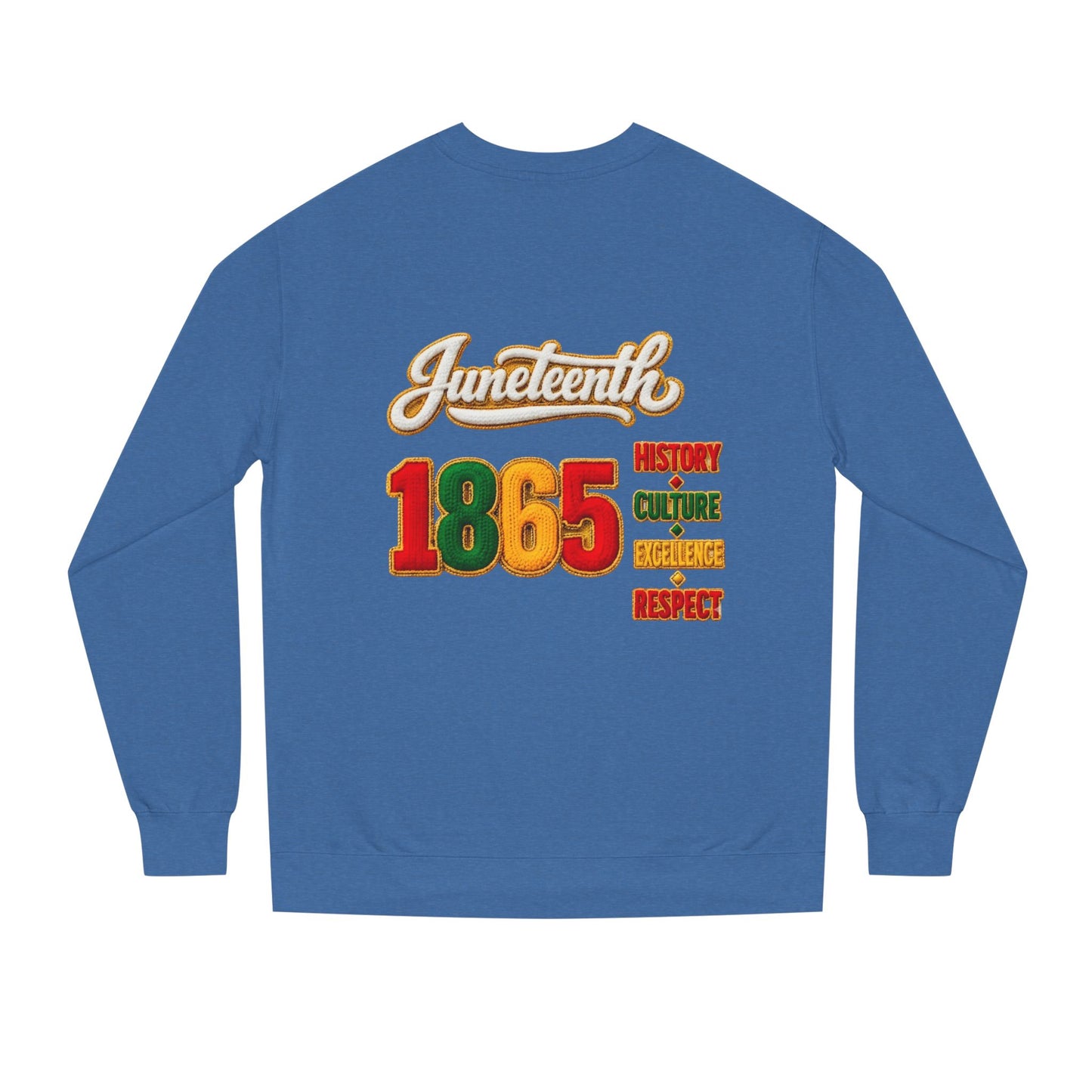 Juneteenth 1865 Sweatshirt — History • Culture • Resilience • Respect