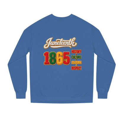 Juneteenth 1865 Sweatshirt — History • Culture • Resilience • Respect