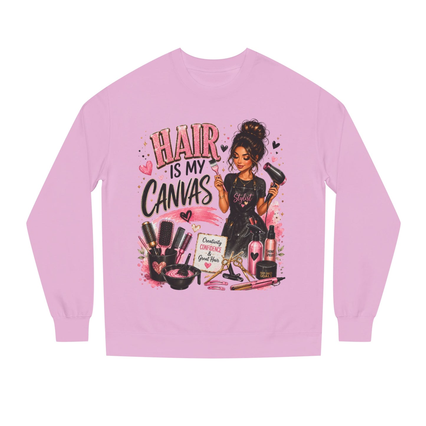 Hair Is My Canvas Sweatshirt