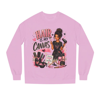 Hair Is My Canvas Sweatshirt