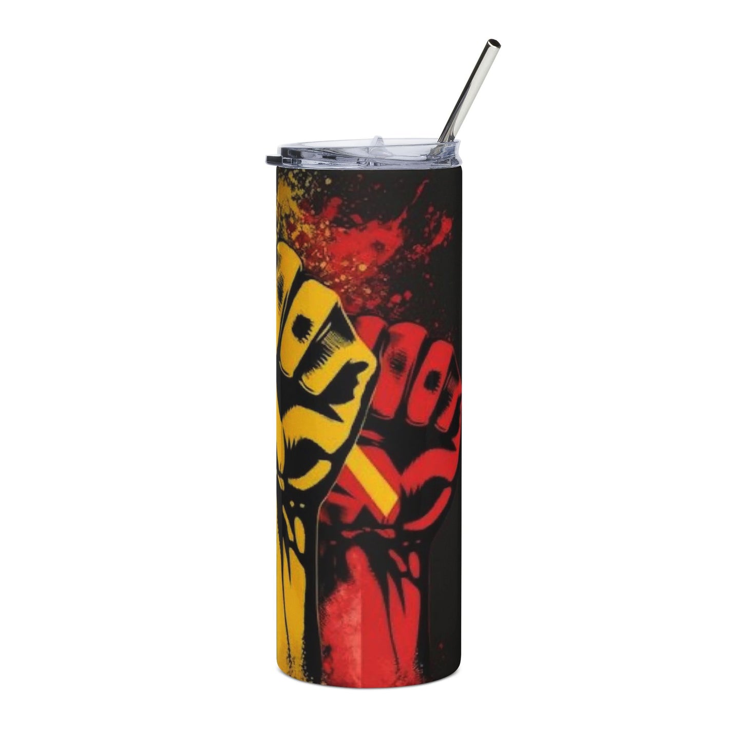 Rasta Power Fist 20oz Stainless Steel Tumbler