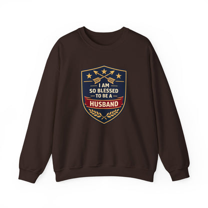 I Am So Blessed To Be A Husband Sweatshirt
