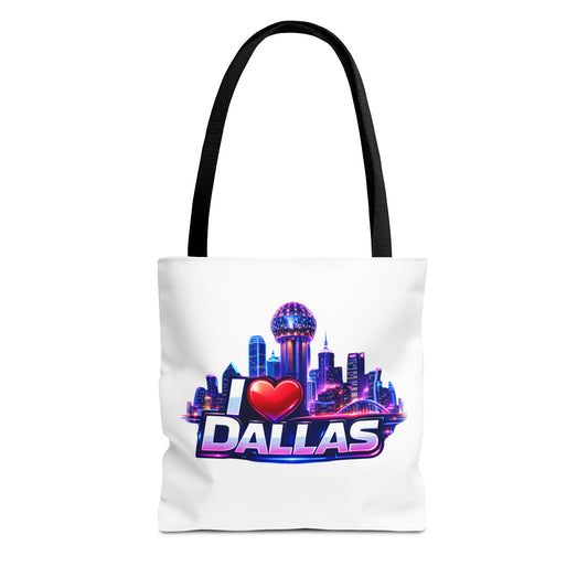 Dallas Skyline Tote Bag – I  Dallas Cityscape Carryall