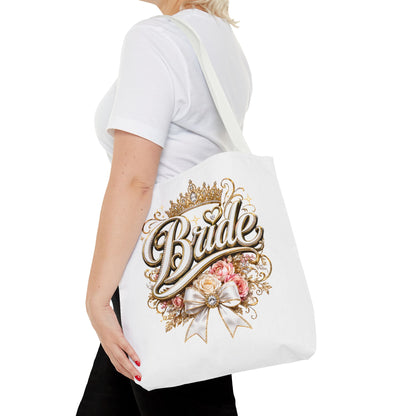 Bride Tote Bag — Bridal Shower, Bachelorette & Wedding Day Gift